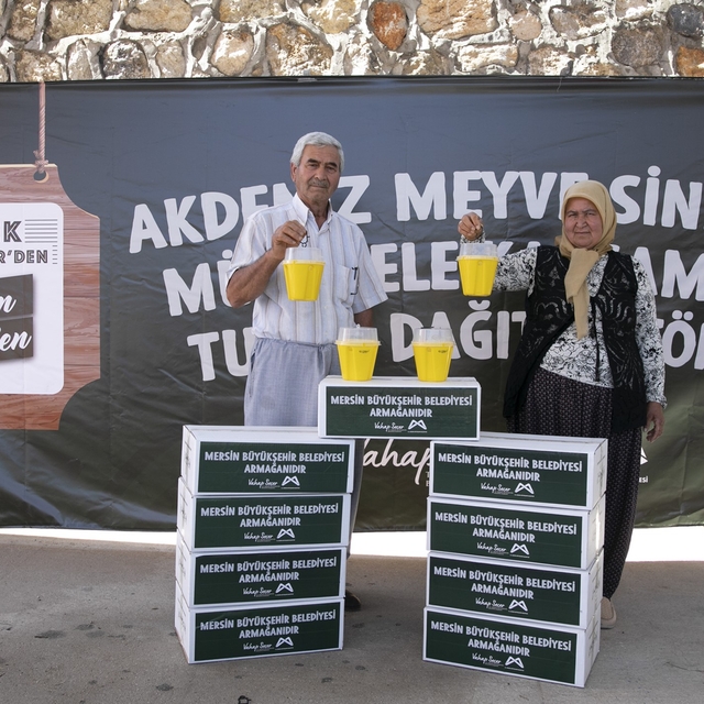 Mersin'de Akdeniz Meyve Sineğine karşı feromon tuzağı desteği