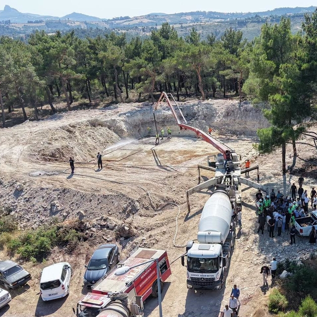 Gördes'in 22 yıllık su çilesi bitiyor
120 milyon liralık dev projede su dep...