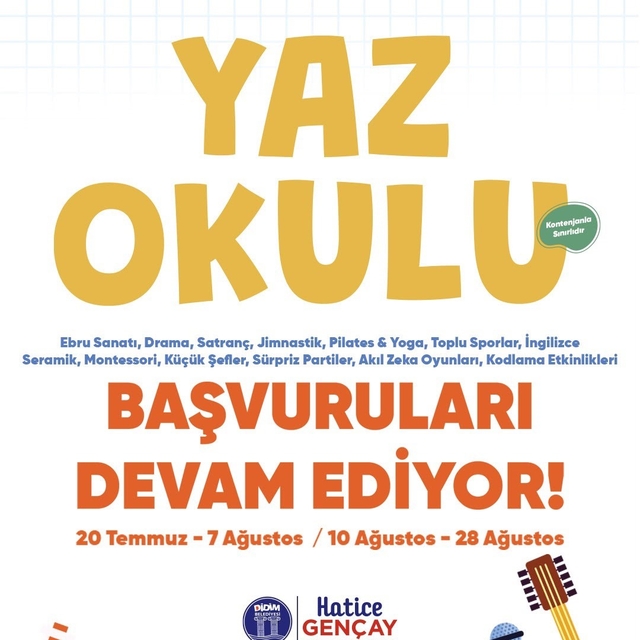 Başkan Gençay: "Çocuklarımızı yaz tatilini eğitim ve eğlenceyle buluşturuyo...