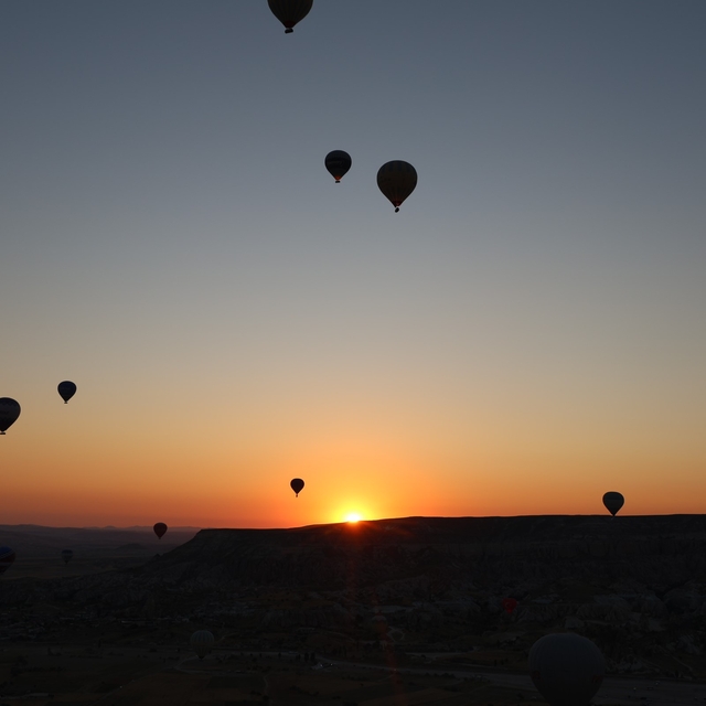 6 ayda 306 bin turist Kapadokya'yı kuş bakışı izledi