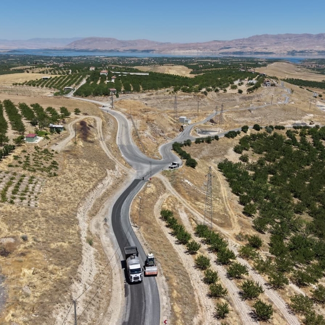 Battalgazi'de asfalt çalışmaları sürüyor