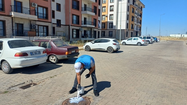 TOKİ'lerde koruyucu larva mücadelesi