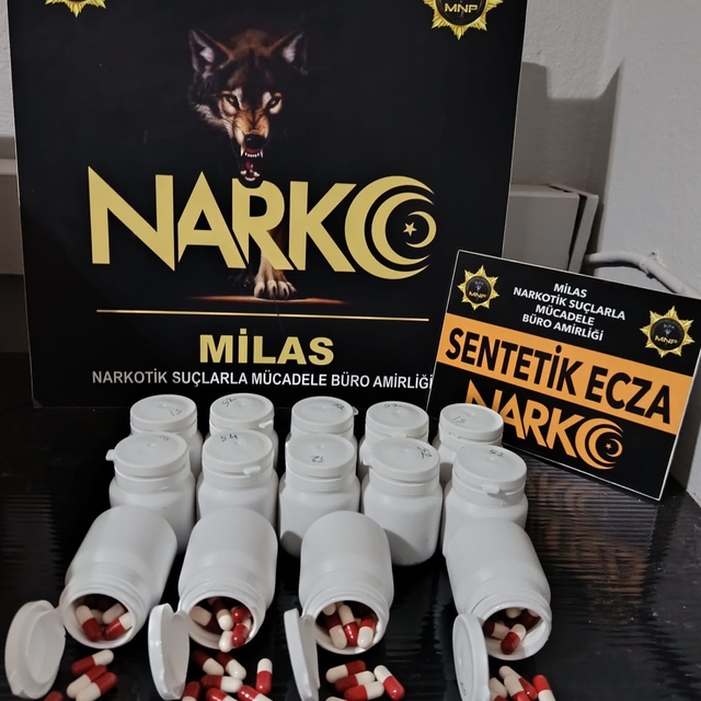 Milas'ta uyuşturucu operasyonu