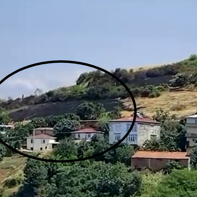 Örtü yangını büyümeden söndürüldü