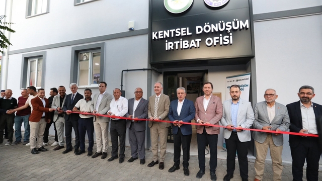 Alanyurt kentsel dönüşüm ofisi açıldı