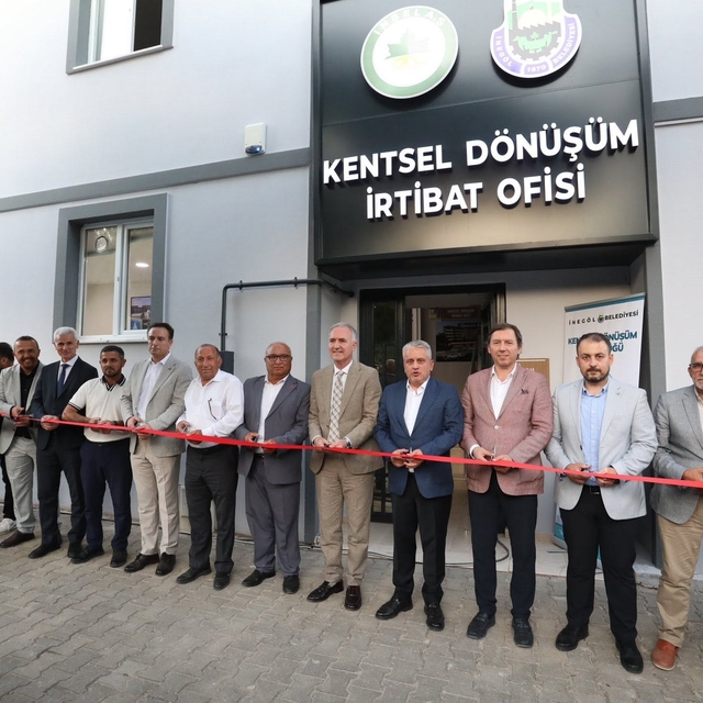 Alanyurt kentsel dönüşüm ofisi açıldı