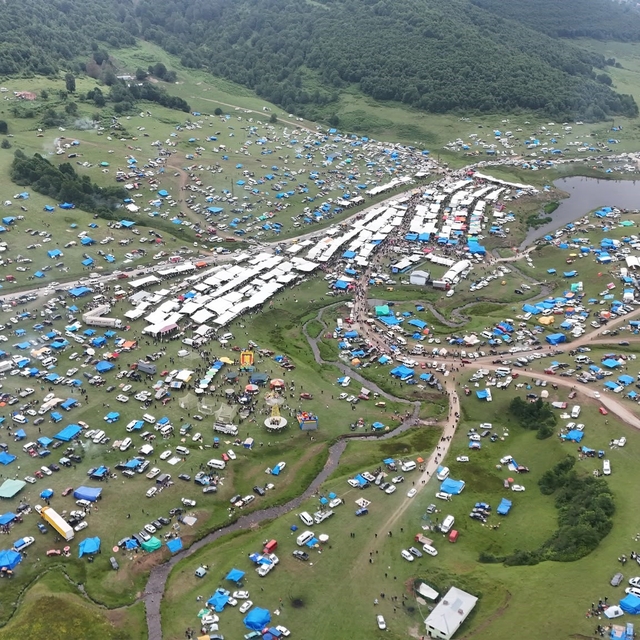 Uluvahta Yayla Festivali, binlerce vatandaşın katılımıyla gerçekleştirildi