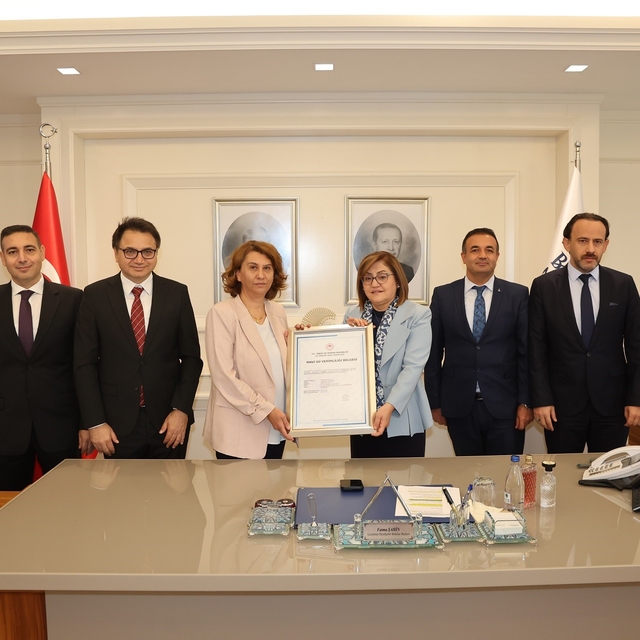 GASKİ, 'Mavi Su Verimliliği Belgesi'ni almaya hak kazandı