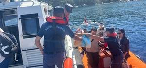 Datça'da 2'si çocuk 19 düzensiz göçmen yakalandı