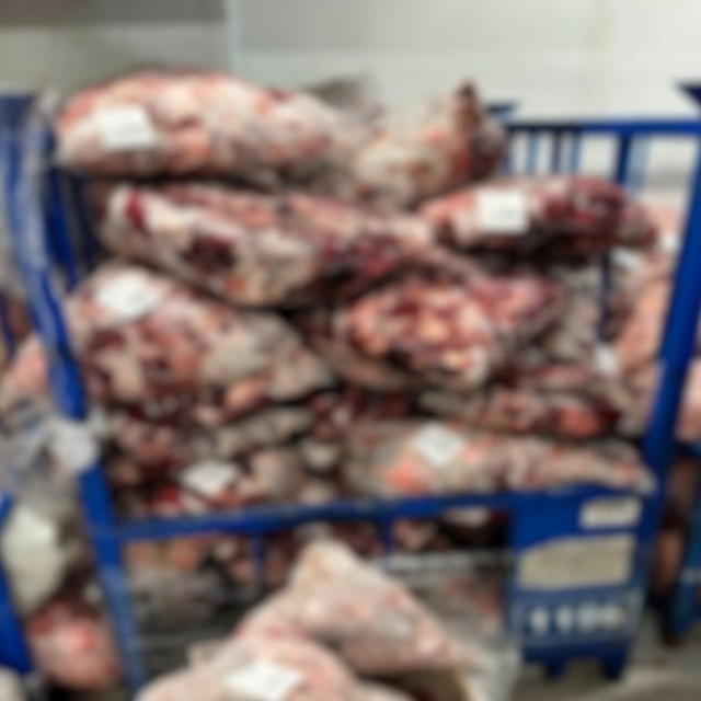 Lüleburgaz'da uygunsuz şartlarda saklanan 4 ton 600 kilo ete el konuldu
