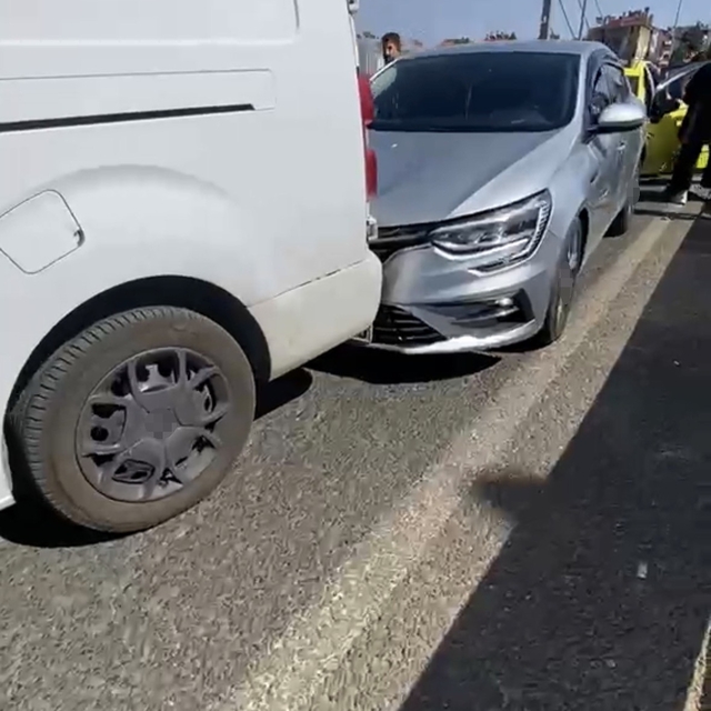 Bingöl'de 4 araçlı zincirleme kaza