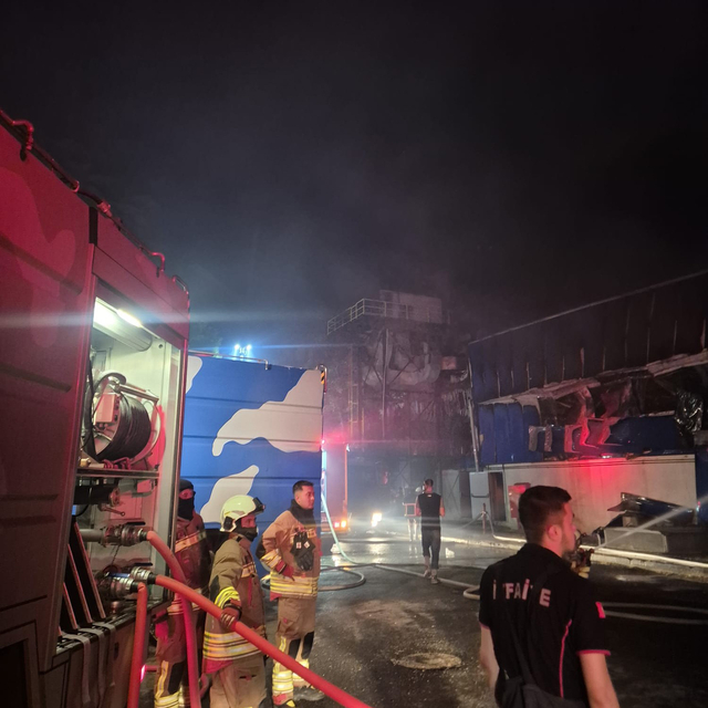 Eskişehir'de TEI yerleşkesinde yangın (2)