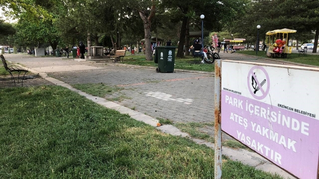 Atatürk Parkı'nda mangal yasağı deliniyor, vatandaş tepkili