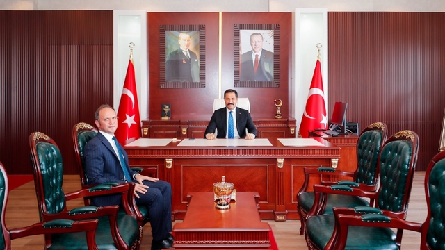 Vali Masatlı, Erzin'de temaslarda bulundu