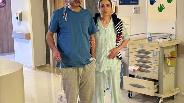 19 yıllık eşine karaciğerini verdi: "Eşimin çektiği ağrıları görünce hiç düşünmeden karar verdim"