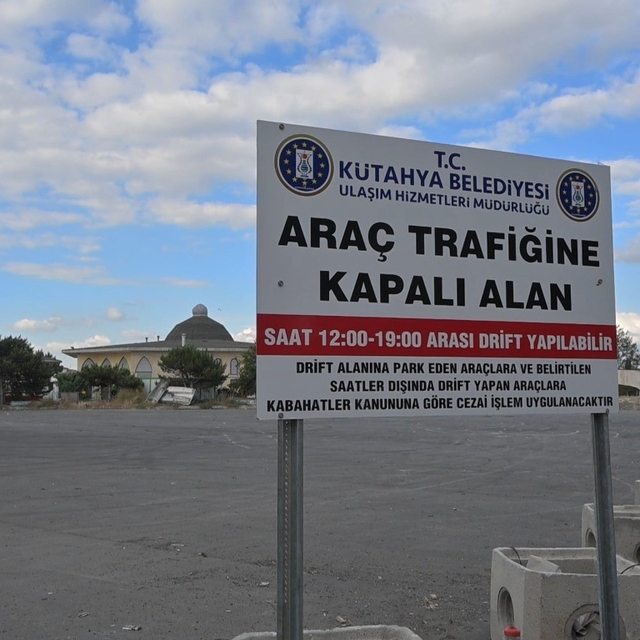 Kütahya'da gürültü ve güvenlik şikâyetleri sonrası drift pisti kapatıldı