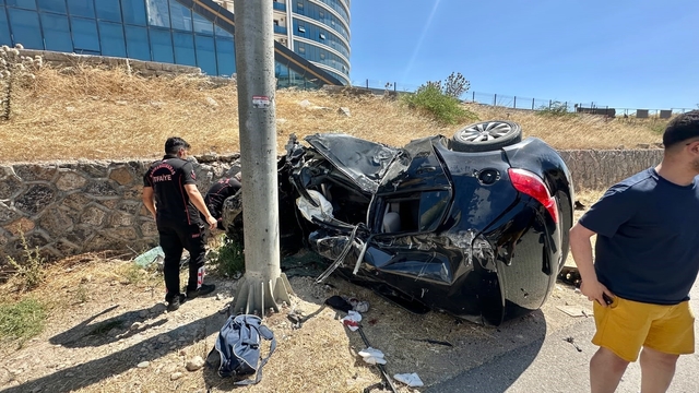 Kahramanmaraş'ta trafik kazası: 2 ağır yaralı