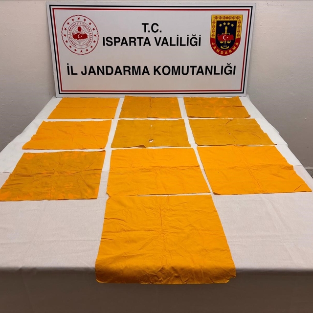 Isparta'da 64 bin kullanımlık sentetik uyuşturucu operasyonu