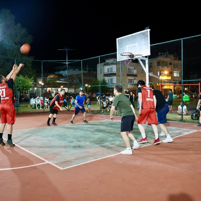 Çine'de Sokak Basketbol Turnuvası başladı