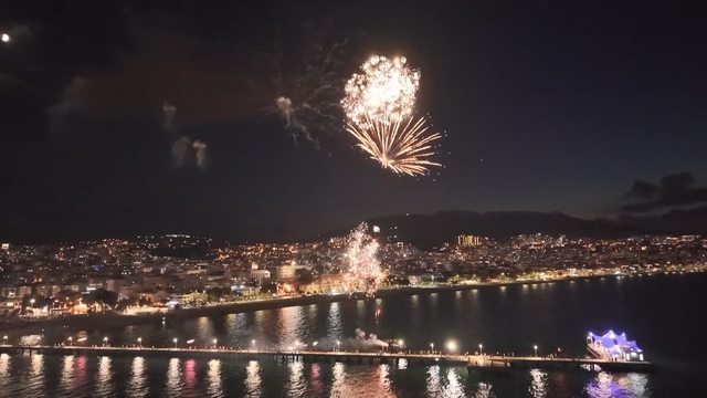 Samsun'da festival coşkusu
Renkli anlar havadan görüntülendi