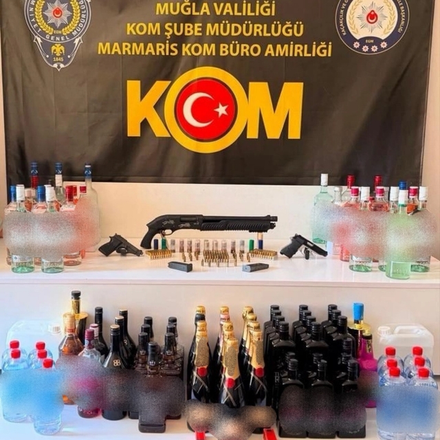 Muğla merkezli silah operasyonu: 10 gözaltı