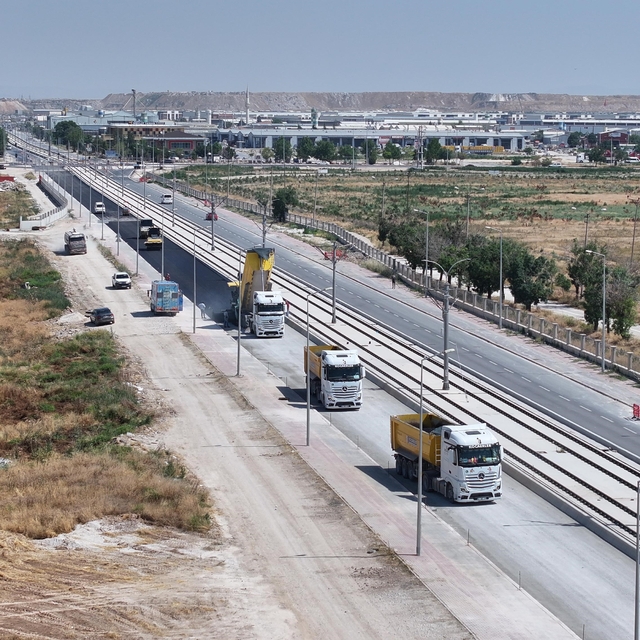 Konya Büyükşehir, 'Şehir Hastanesi-Yeni Sanayi Sitesi' tramvay hattı güzerg...