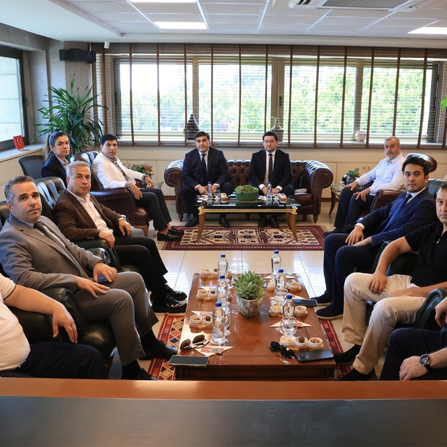 MTSO'da Mersin ile Özbekistan arasında ticaret görüşmesi