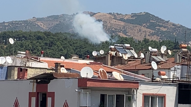Mesire alanındaki yangın kısa sürede söndürüldü