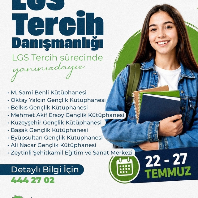 Şehitkamil'den LGS öğrencilerine ücretsiz danışmanlık desteği