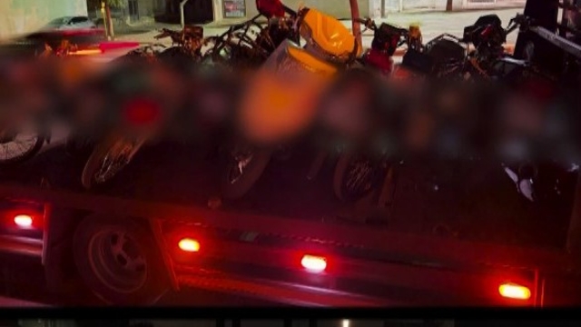 Gaziantep'te 876 motosiklet sürücüsüne 11 milyon TL ceza