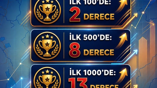 Niğde'den 2026 YKS'de 79 derece