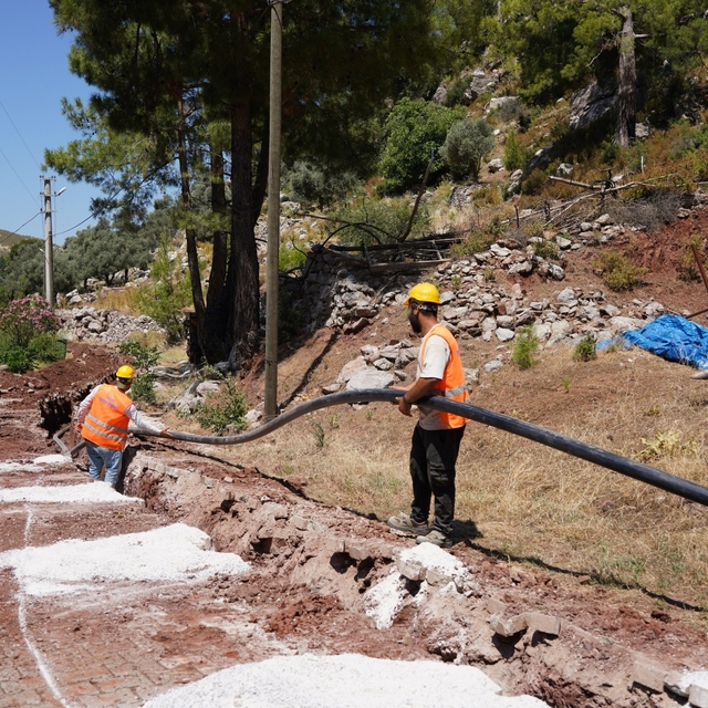 Osmaniye'de eski hatlar kamusal alana taşınarak yenileniyor