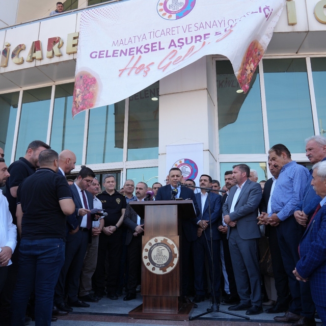 Malatya TSO'dan birlik beraberlik mesajı yüklü aşure buluşması