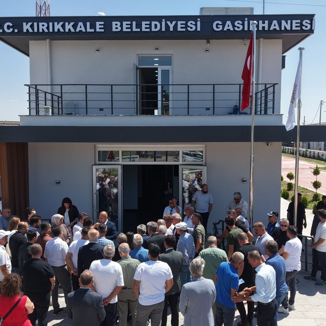 Kırıkkale'nin ilk modern gasilhanesi hizmete açıldı