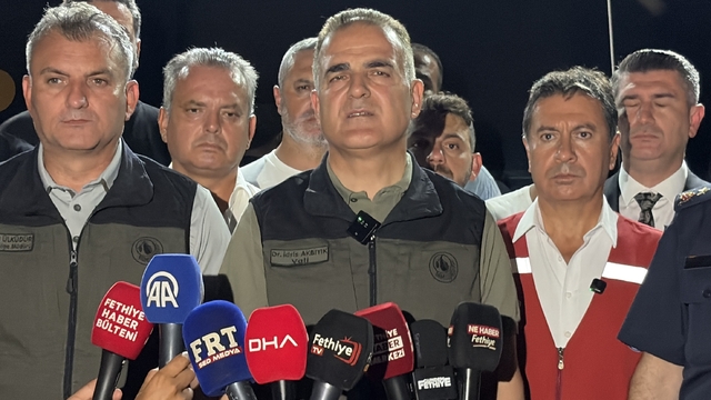 Muğla'da orman yangını (5)