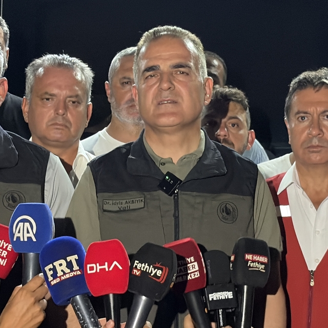 Muğla'da orman yangını (5)