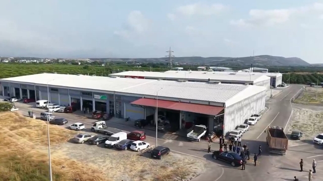 Vali Masatlı, Erzin Küçük Sanayi Sitesi'nde incelemelerde bulundu
