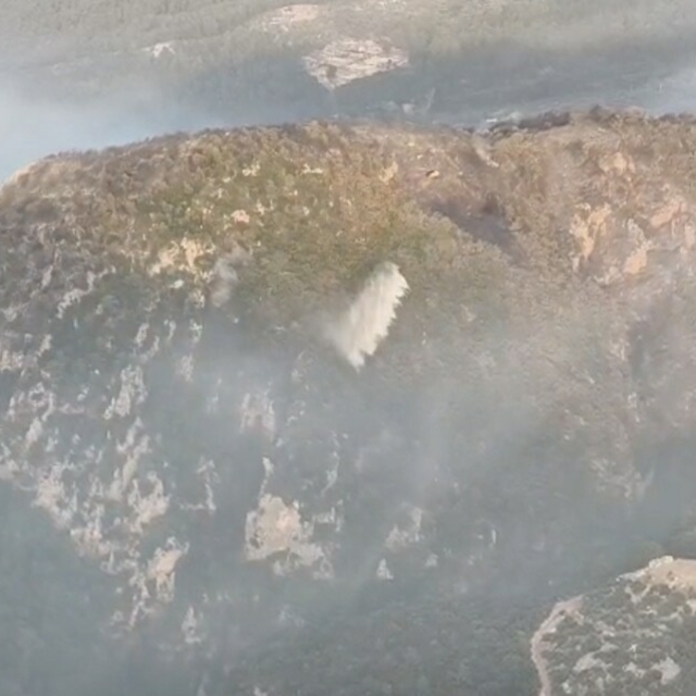 Muğla'daki orman yangını, büyük ölçüde kontrol altına alındı