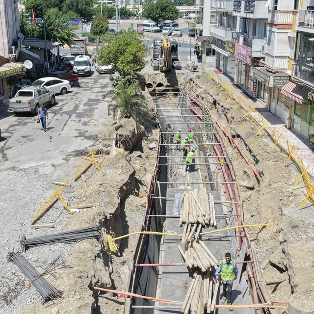 Aydın Büyükşehir'den Söke'de altyapı yatırımı