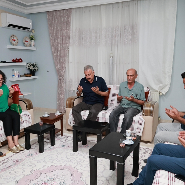 Emniyet Müdürü Aktaş'tan şehit ailesine vefa