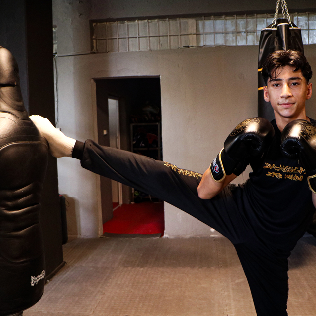 Judocu dedesinden esinlenip muaythai sporuna başlayan Hasan'ın hedefi dünya...