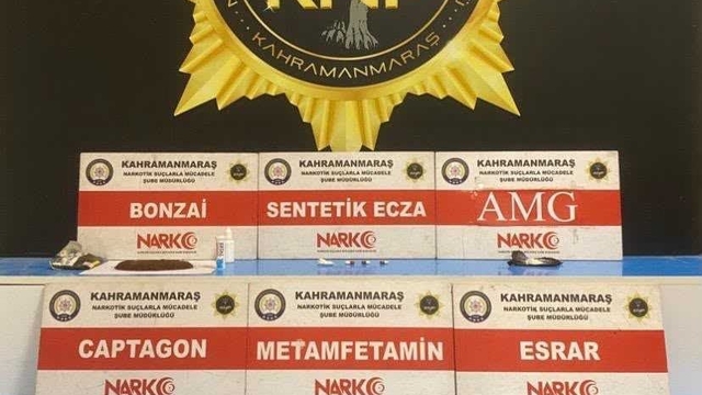 Kahramanmaraş'ta uyuşturucu operasyonu: 5 tutuklama