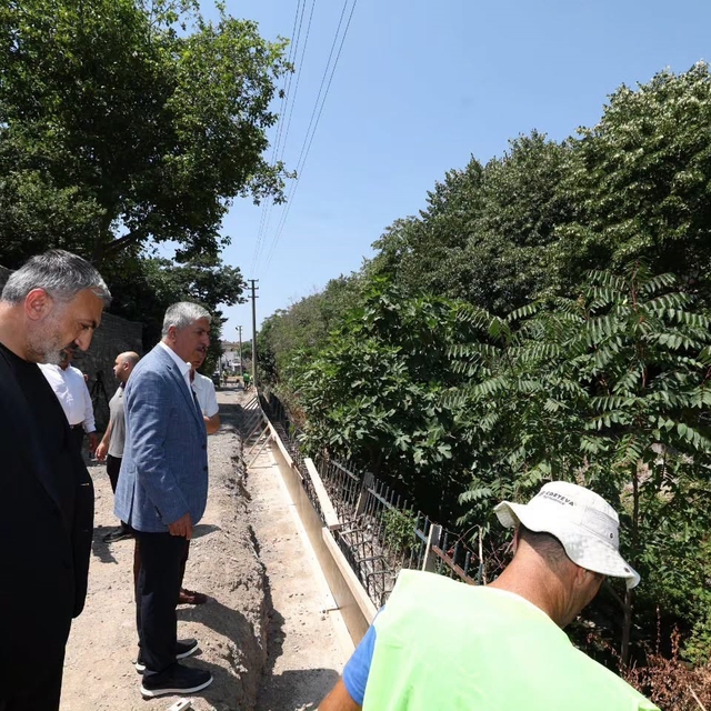 Eynerce Deresi çevresine mesire ve yürüyüş alanı yapılıyor