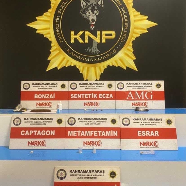 Kahramanmaraş'ta uyuşturucu operasyonu: 5 tutuklama