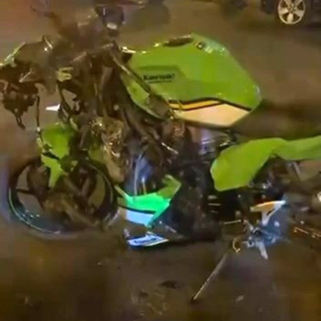 Diyarbakır'da motosiklet kazası: 1 yaralı
