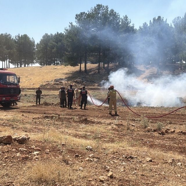 Adıyaman'da kuraklık ve orman yangını tatbikatı düzenlendi