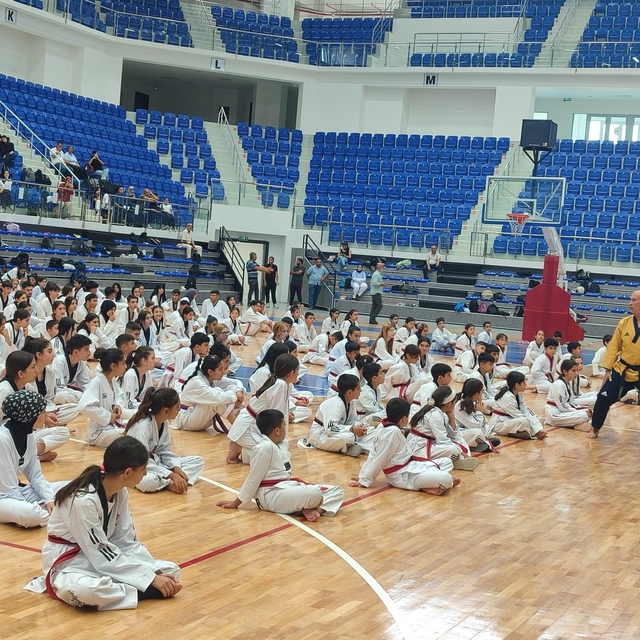 Malatya'da 476 sporcu siyah kuşak için ter döktü