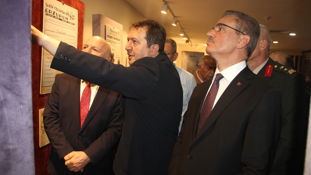 Erzurum Kongresi'nin 107'nci yılında yerel basın sergisi açıldı