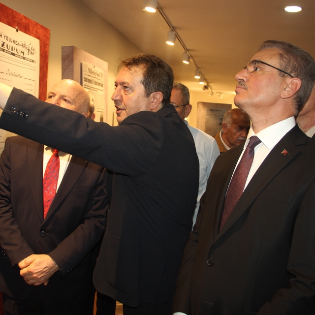 Erzurum Kongresi'nin 107'nci yılında yerel basın sergisi açıldı