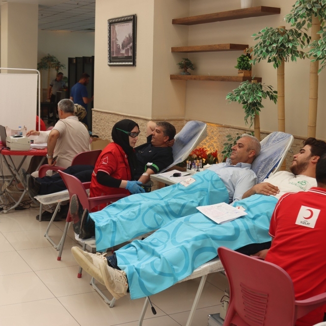 Elazığ Belediyesi kan bağışı etkinliğine destek verdi